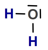 H2O Molekülünün Lewis Nokta Yapısı